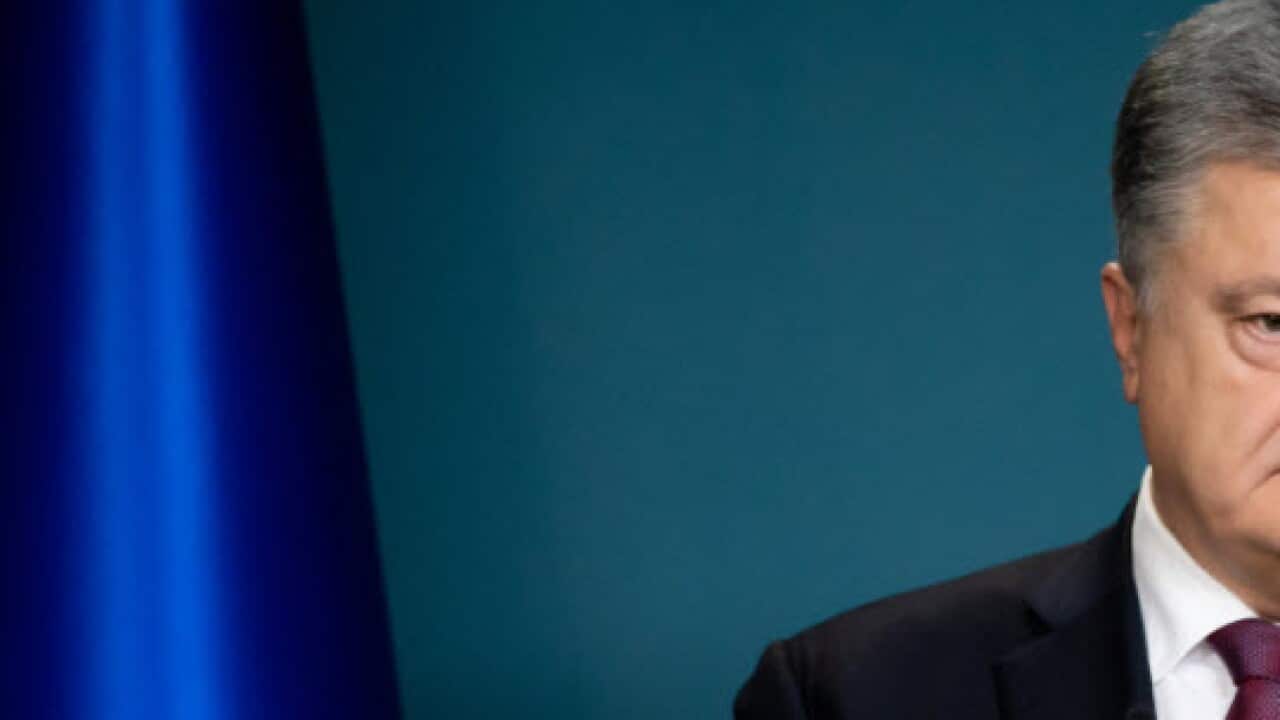 Ukrainian President Petro Poroshenko.