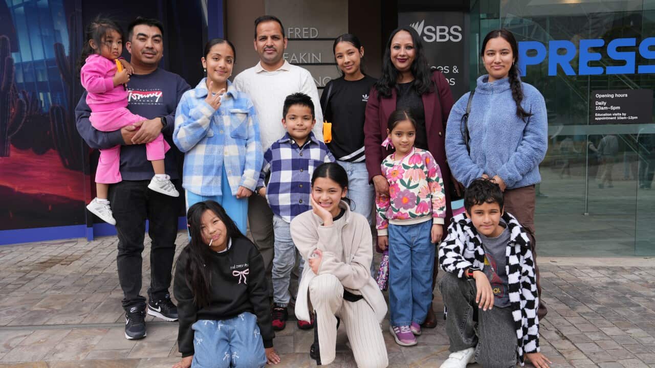 Nepali community at SBS Melbourne on Wednesday, 1 October 2025.