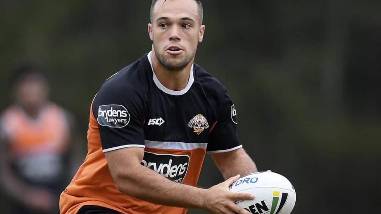 Luke Brooks of Wests Tigers