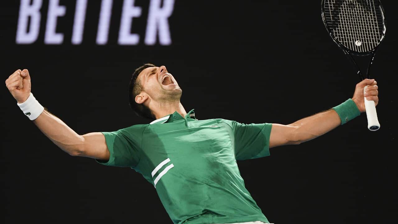 World Number One Novak Djokovic has qualified for the Australian Open quarter-finals