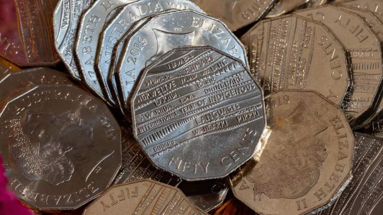 La nueva moneda de 50 centavoscon 14 lenguas aborigenes