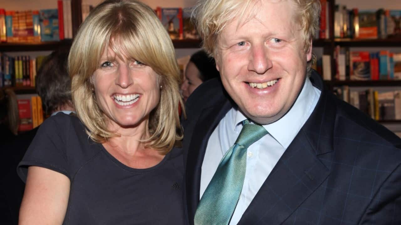 File image of Rachel Johnson and Boris Johnson from 2012