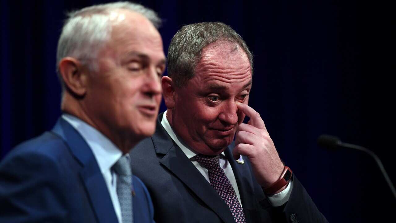 Malcolm Turnbull and Barnaby Joyce.