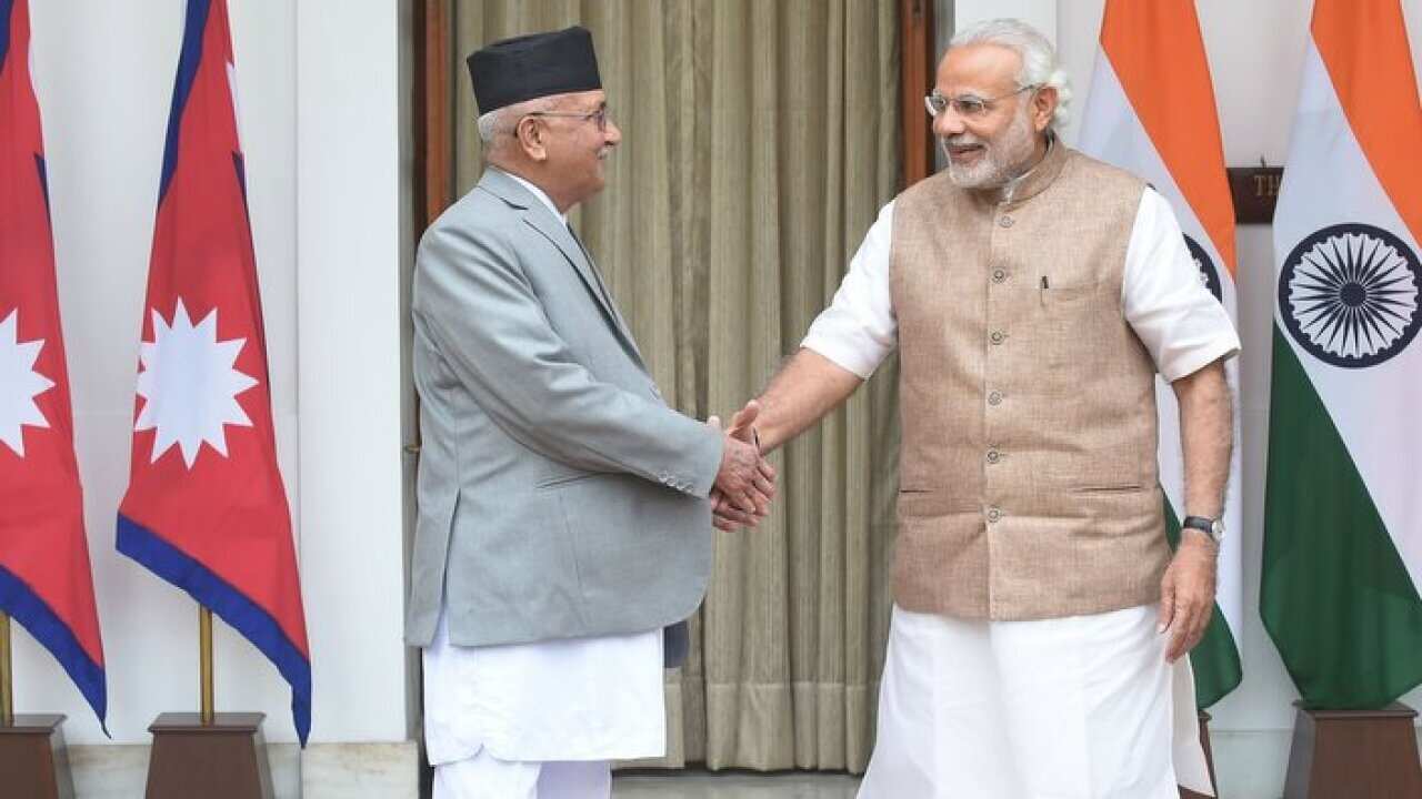 india, nepal, modi, oli
