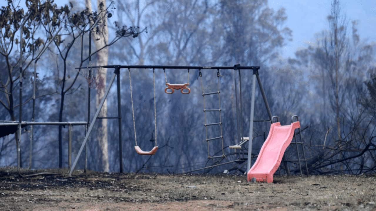 Burnt playground