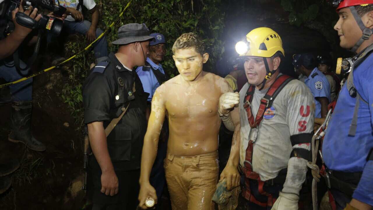 Rescued Nicaraguan miner