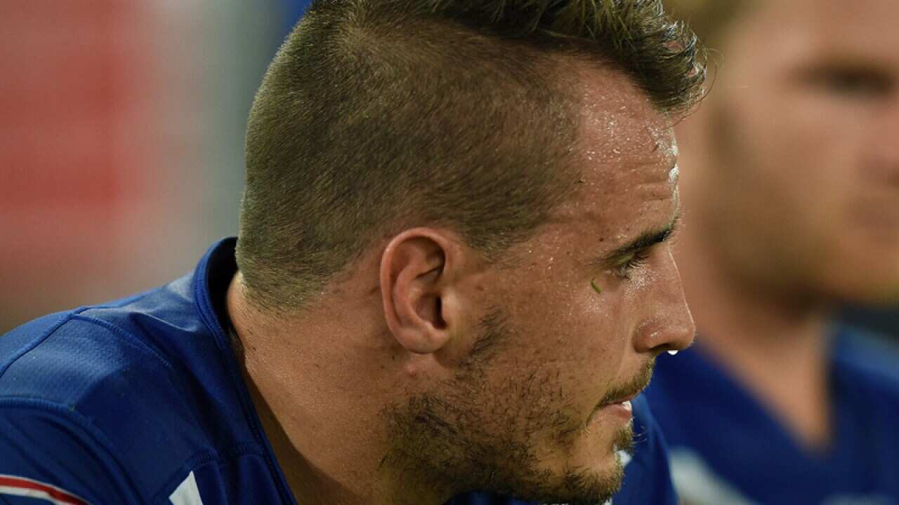 Josh Reynolds of the Bulldogs