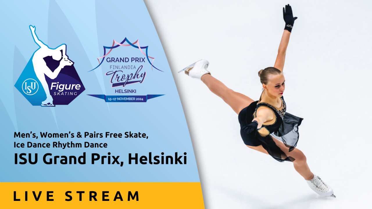 Day 2 - Live Stream - ISU Grand Prix 2024, Helsinki