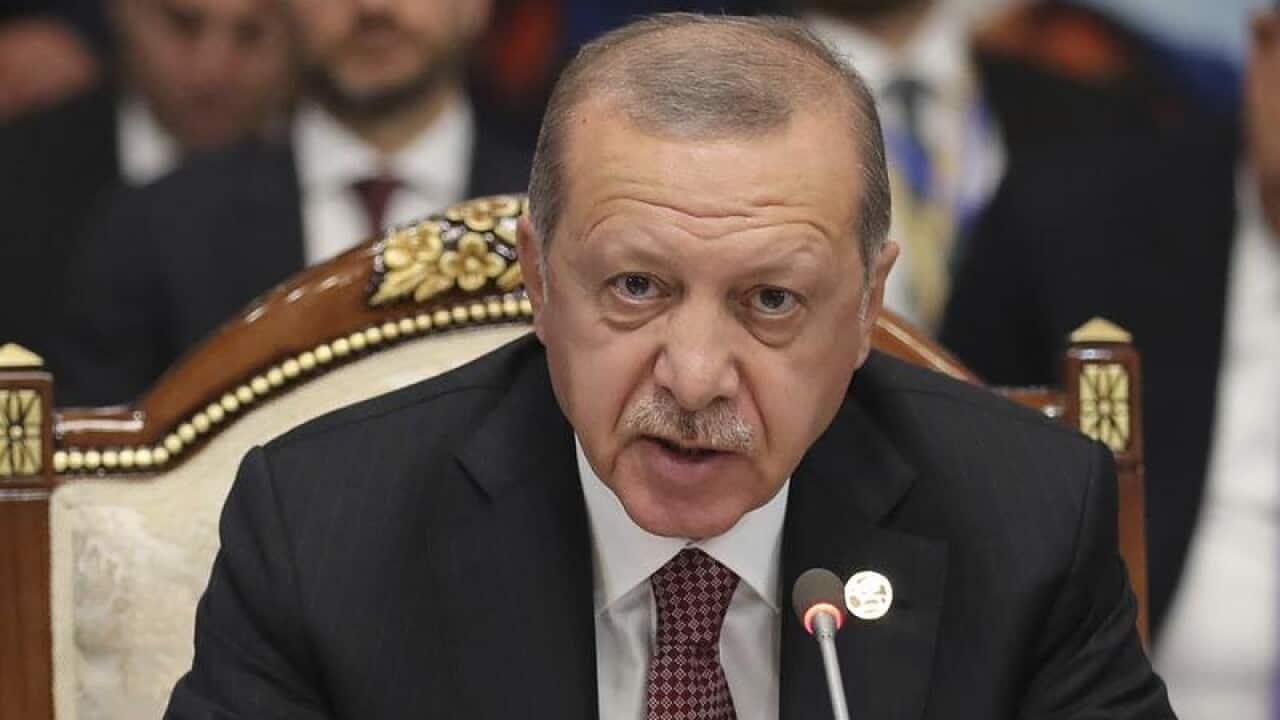 Turkish President Recep Tayyip Erdogan.