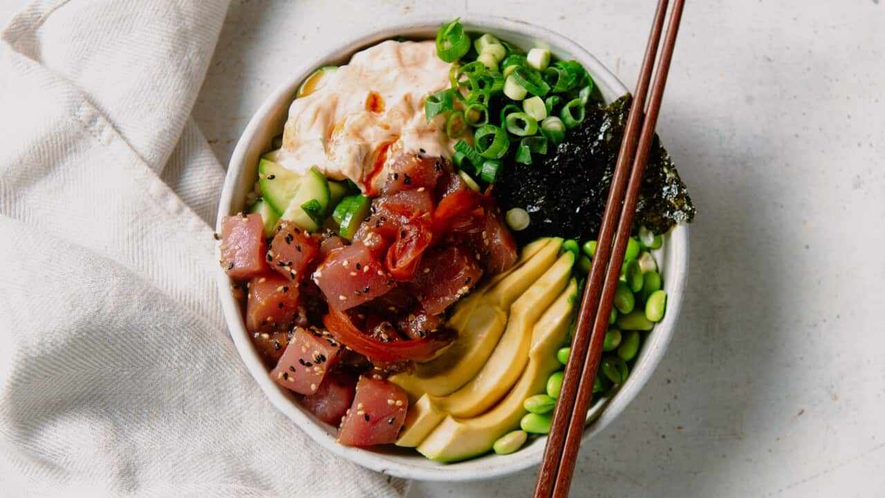Tuna poke bowl