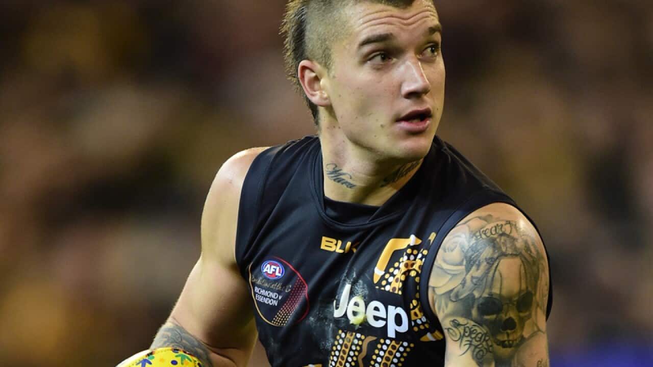 Richmond Tigers star Dustin Martin