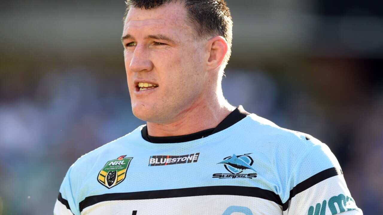 Paul Gallen of the Sharks.