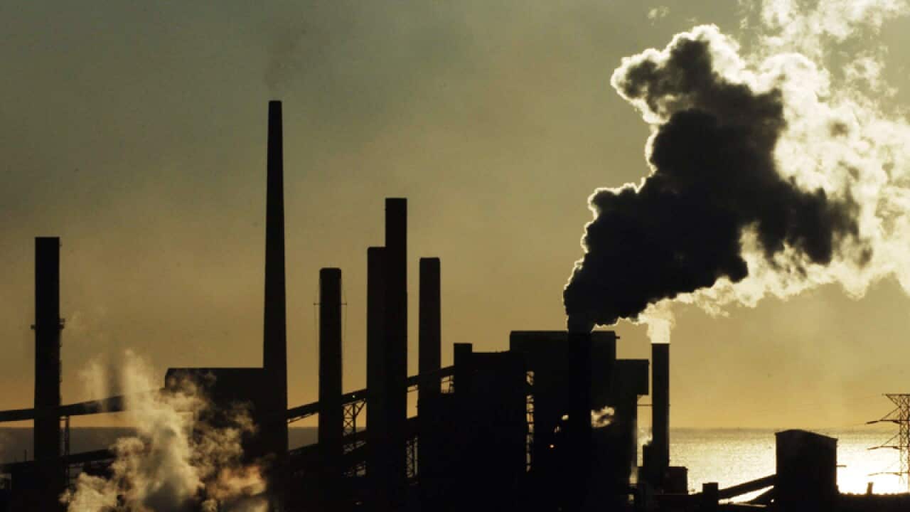 A file photo of a coal fired electricity plant