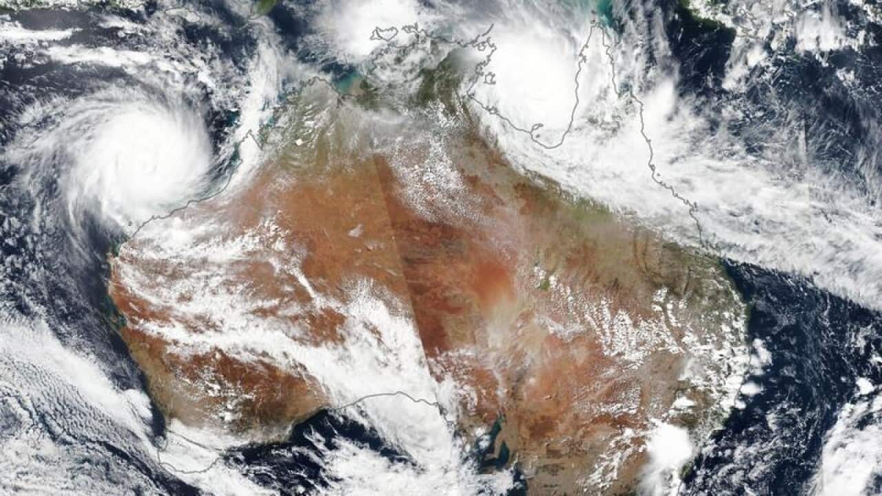 Extreme weather over Australia
