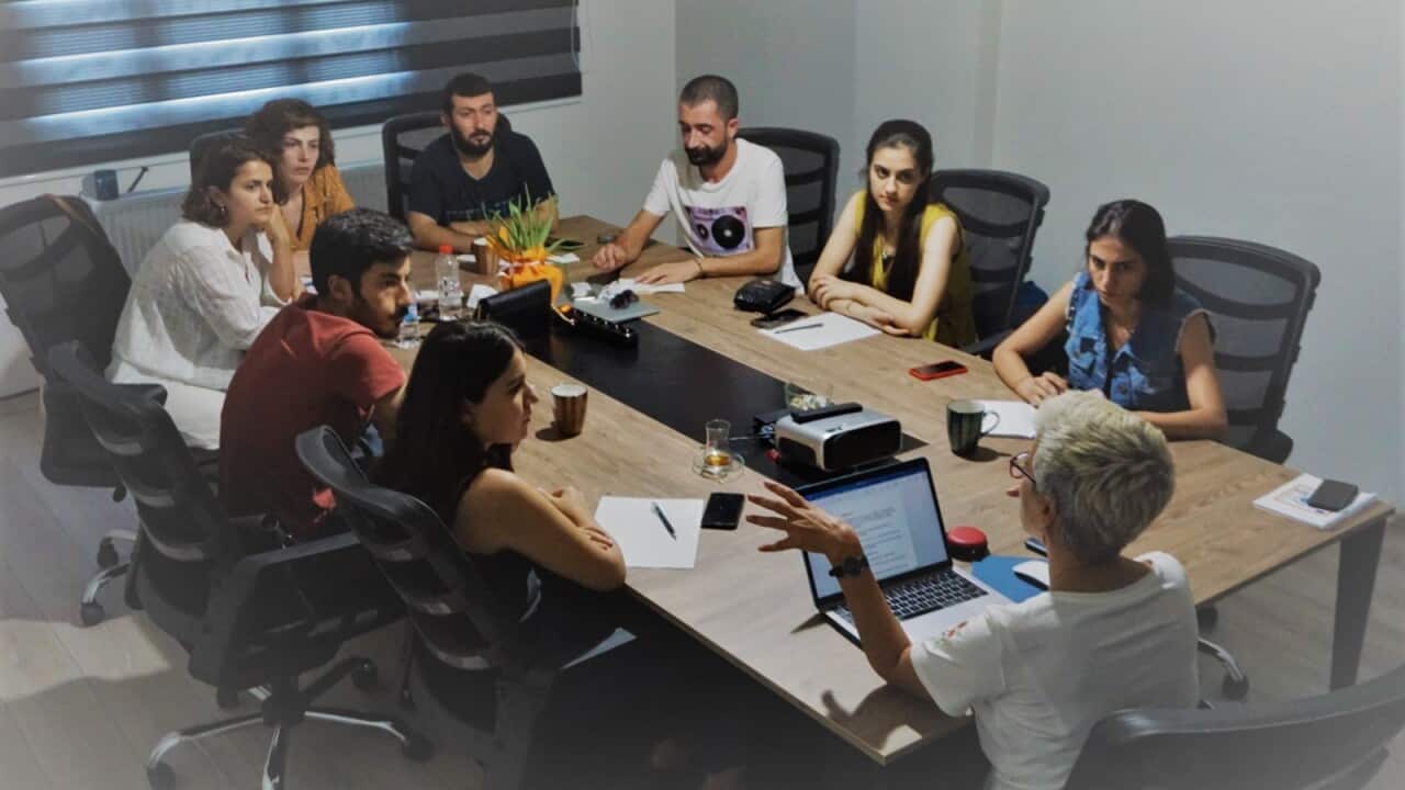 Journalism workshop in Diyarbakir