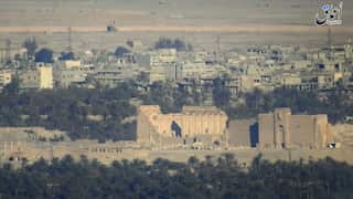 Ancient ruins of the city of Palmyra
