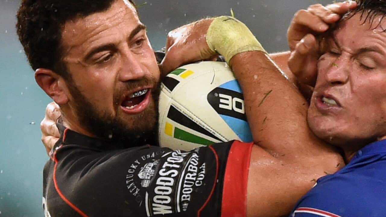 Ben Matulino of the Warriors