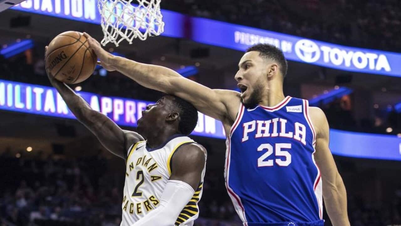 Philadelphia 76ers' Ben Simmons