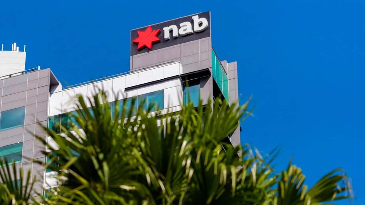 National Australia Bank building in Brisbane