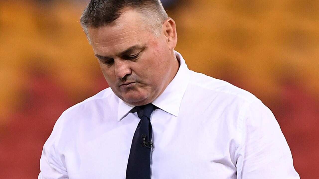 Reds coach Nick Stiles