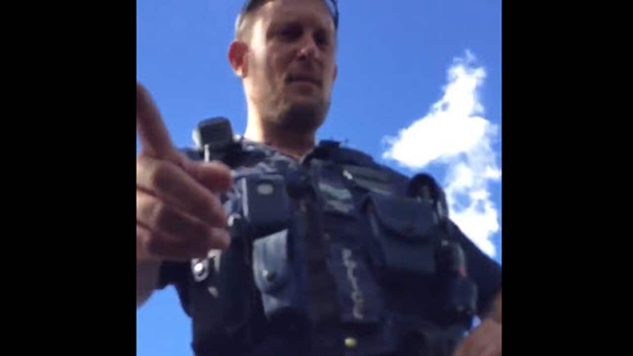 reporter accosted