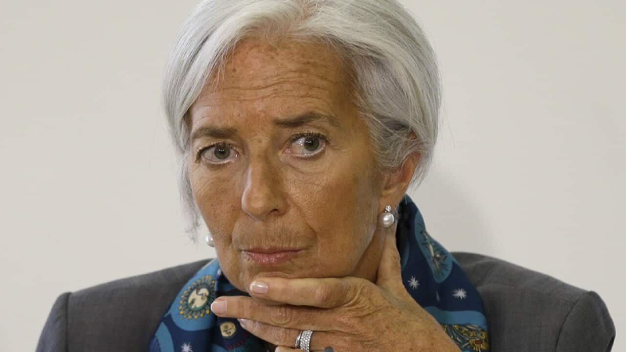 International Monetary Fund (IMF) Managing Director Christine Lagarde