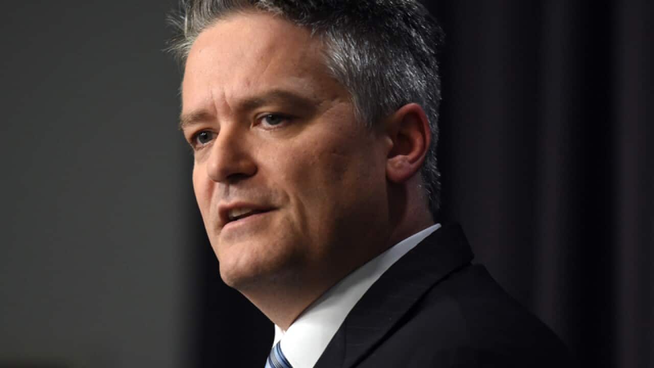 Minister for Finance Senator Mathias Cormann