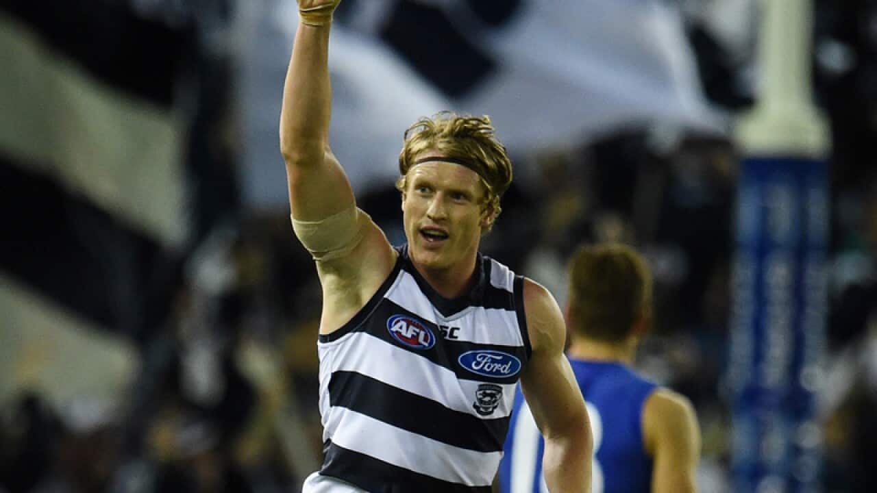 Josh Caddy of the Cats