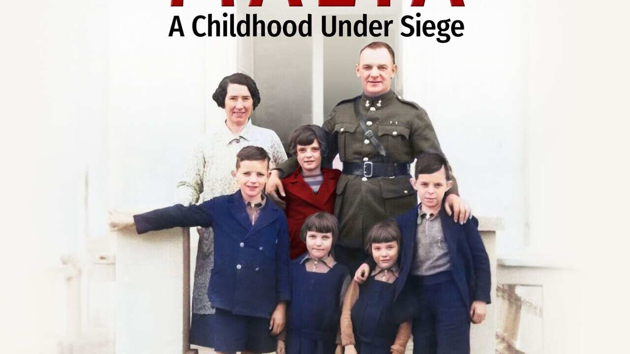 Malta A Childhood Unger Seige by Linda Peek Book Cover.jpg