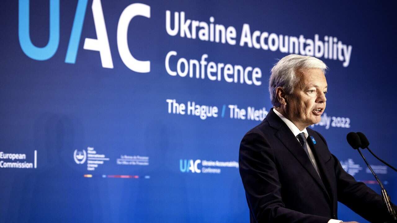 Conference in The Hague on war crimes Ukraine