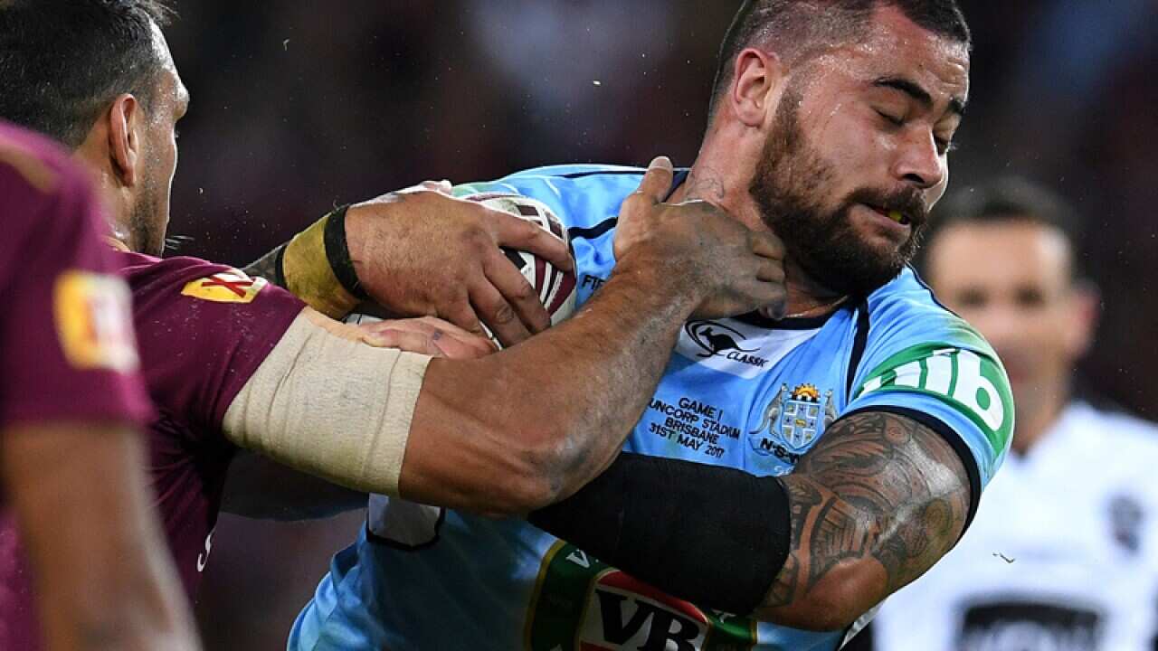 Andrew Fifita of the NSW Blues