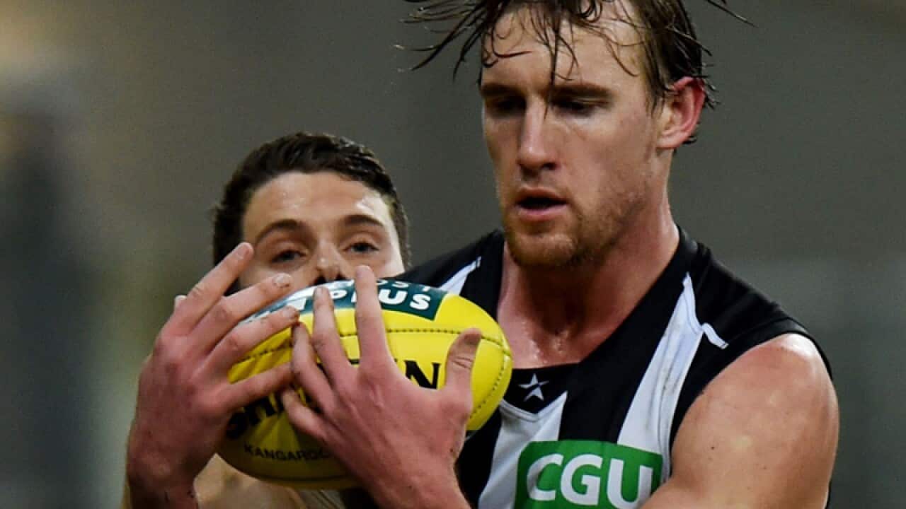Banned Collingwood player Lachie Keeffe