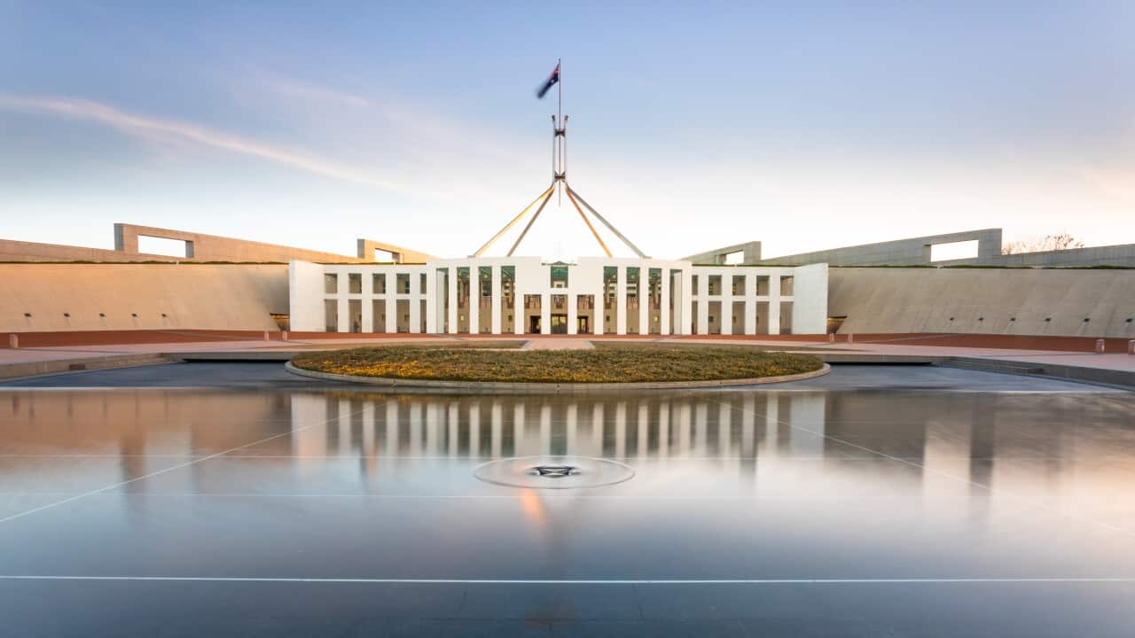 Federal Parliament House of Australia. Canberra. Capital of Australia. Australian Capital Territory. Australia.