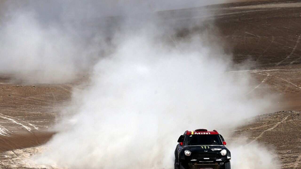 Nani Roma during the 9th stage of Dakar rally