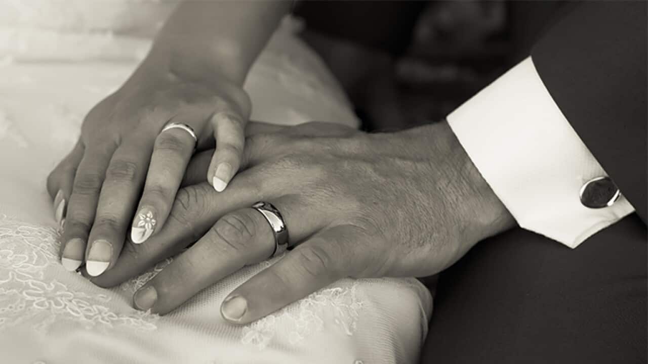 marriage hands