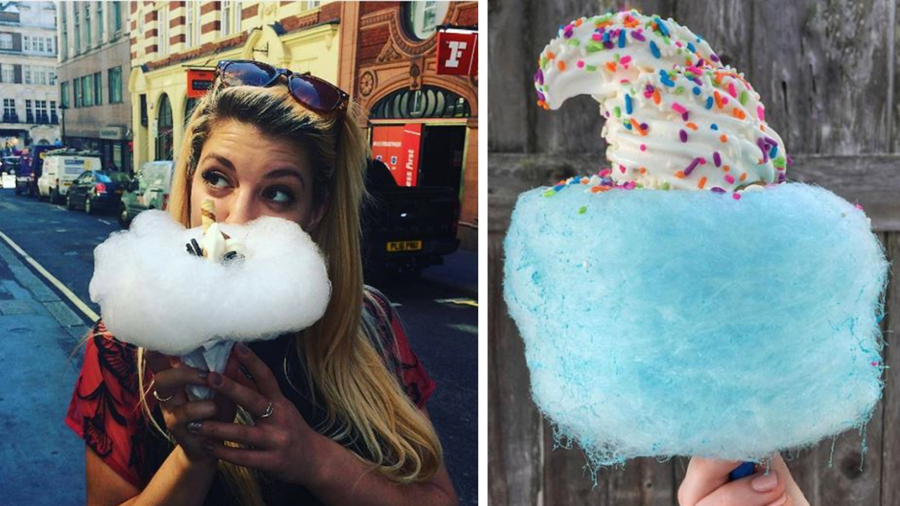 Cotton candy ice cream cones will be your new dessert crush SBS Food