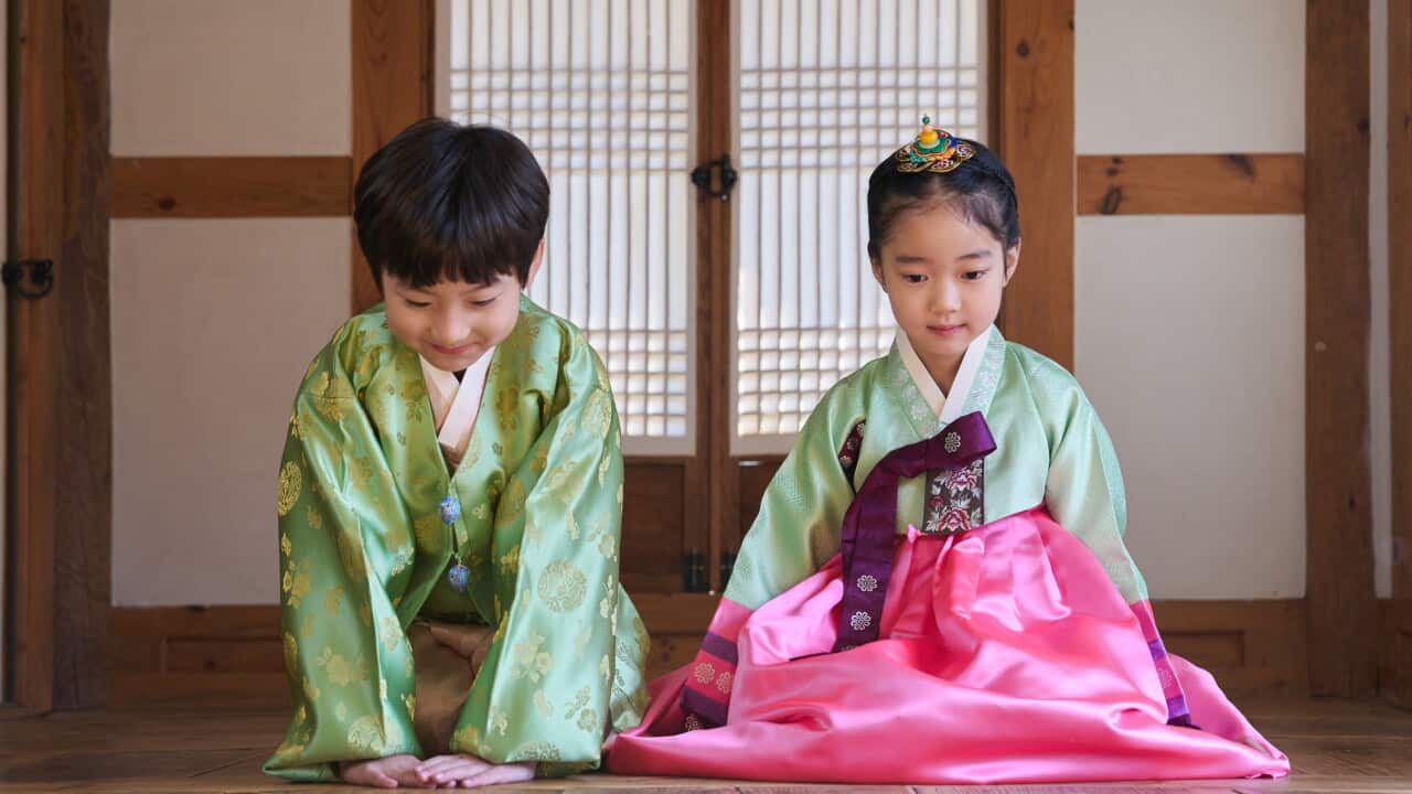 Children, Hanbok, Lunar New Year, holidays, boys, girls, New Year's Eve