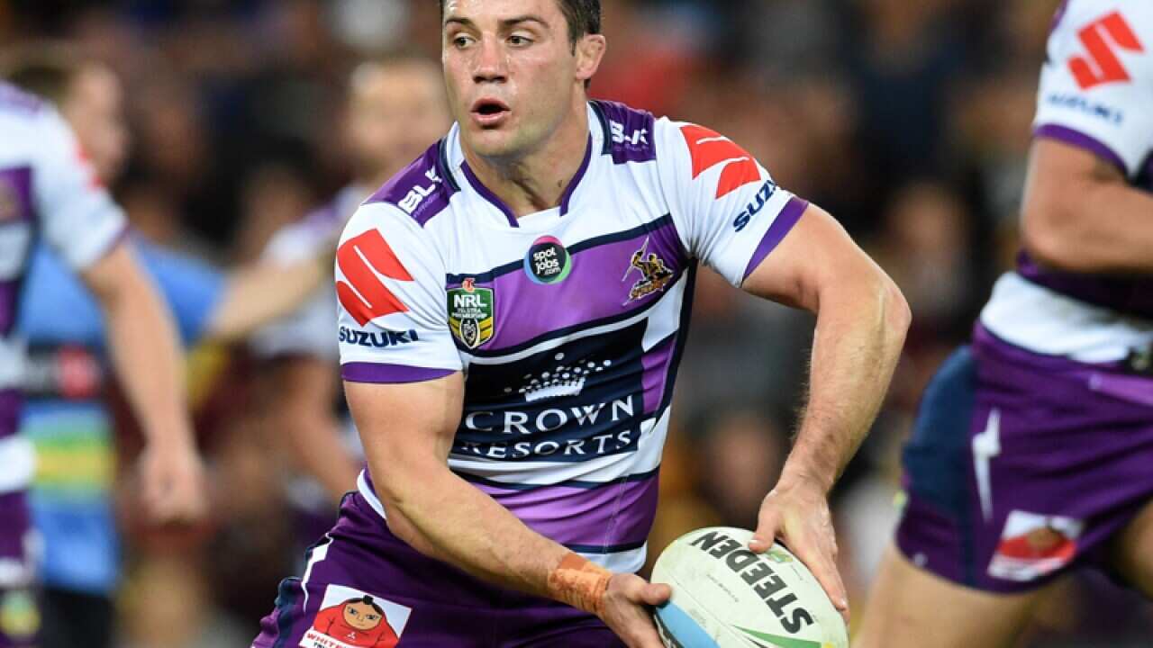 Cooper Cronk of the Melbourne Storm