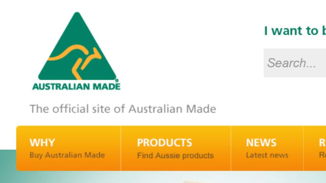 the Australian Made logo