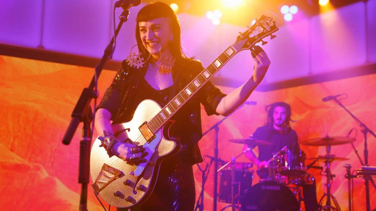 Hiatus Kaiyote. Photo by Randy Holmes/Walt Disney Television via Getty Images