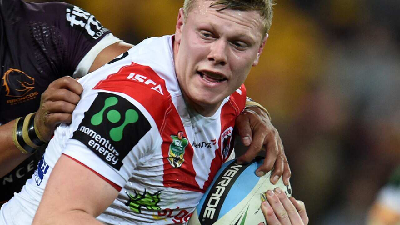 Drew Hutchison of the St George Illawarra Dragons