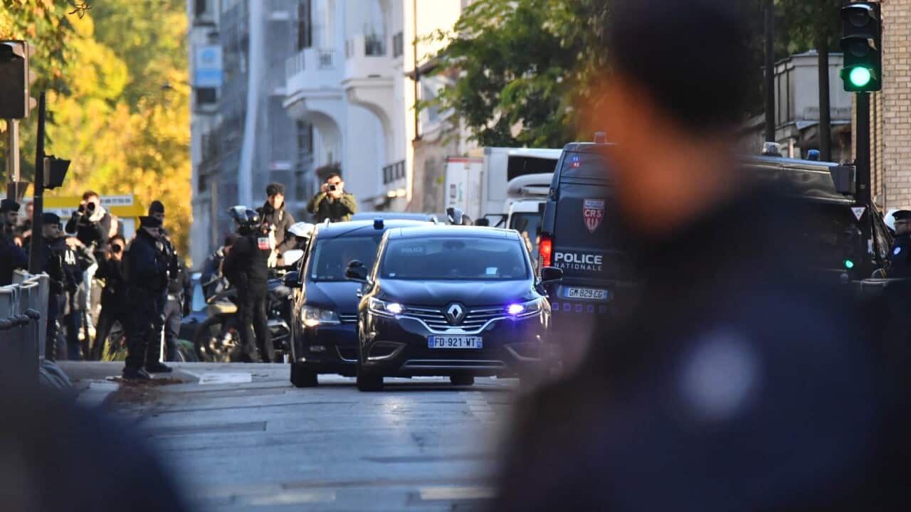 Nicolas Sarkozy Arrives at La Santé Prison - Paris