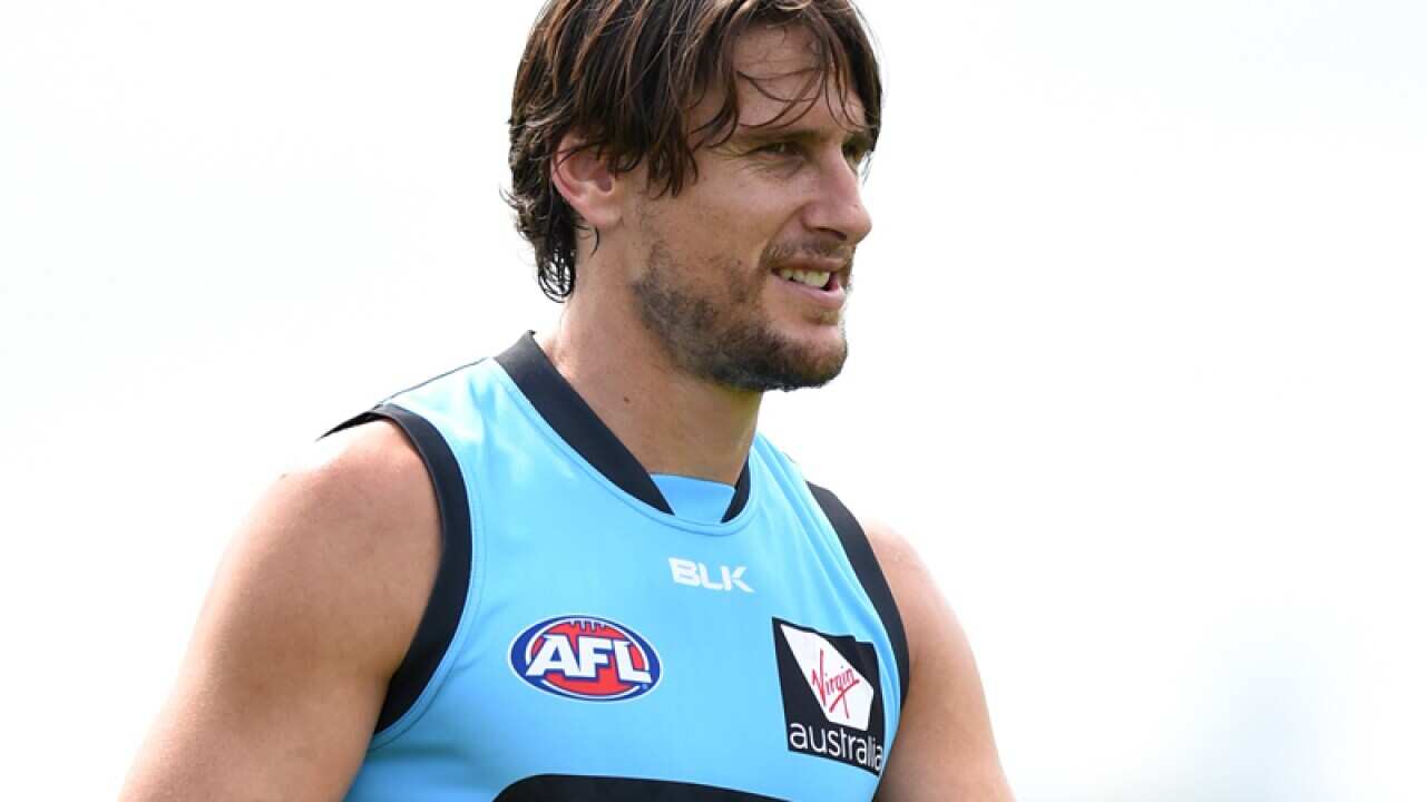 GWS Giants midfielder Ryan Griffen