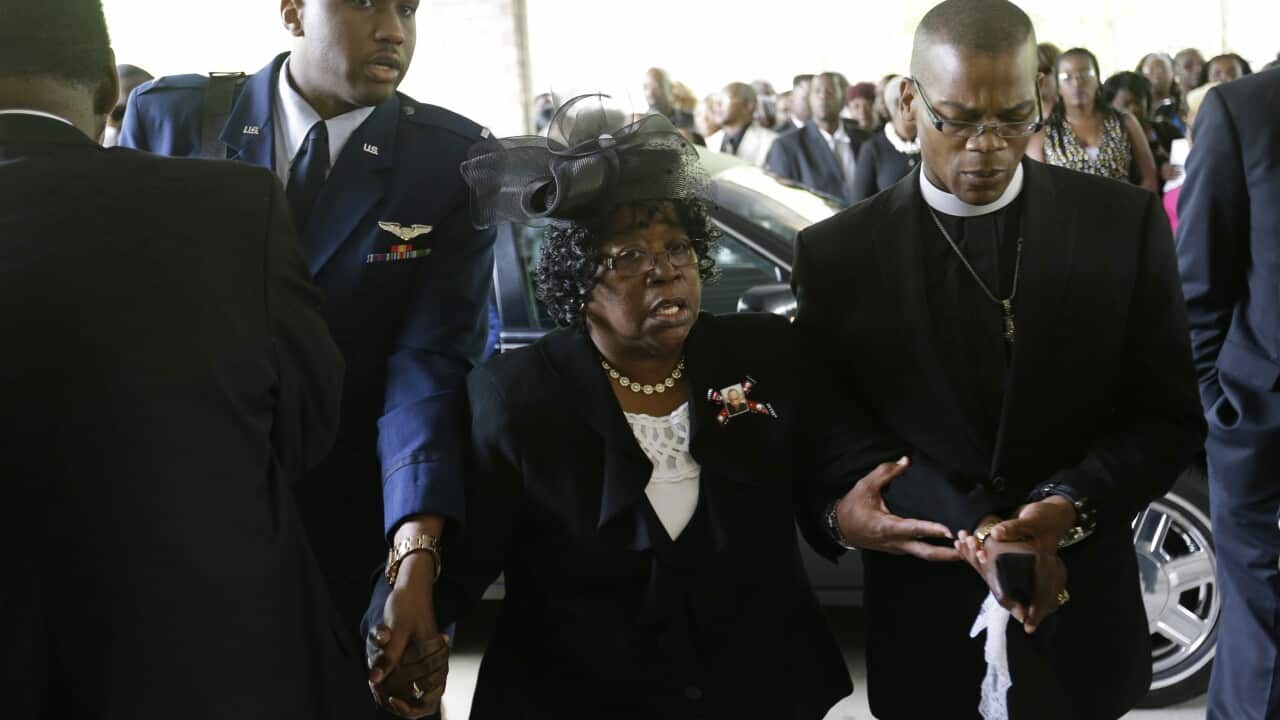 Reverend at Walter Scott's funeral calls shooting racist
