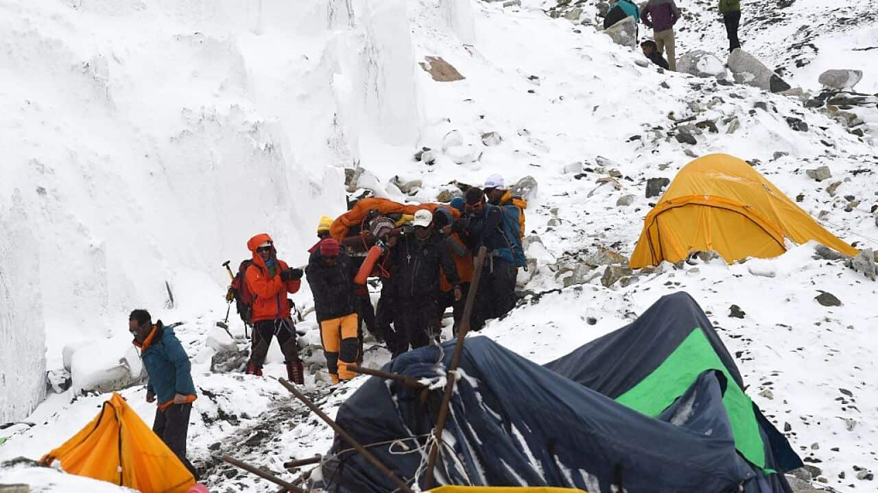 Rescuers in Nepal are searching frantically for survivors of a huge quake on April 25, that killed nearly 2,000