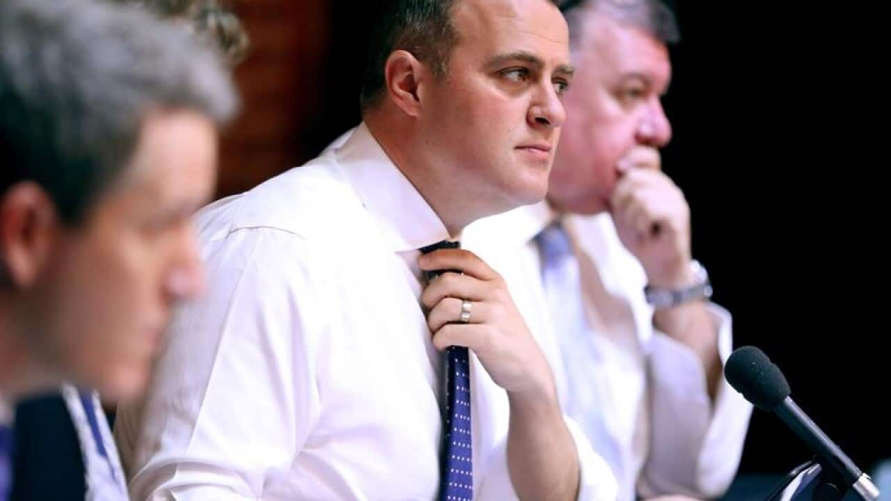 Chairman Tim Wilson at the Federal parliamentary inquiry