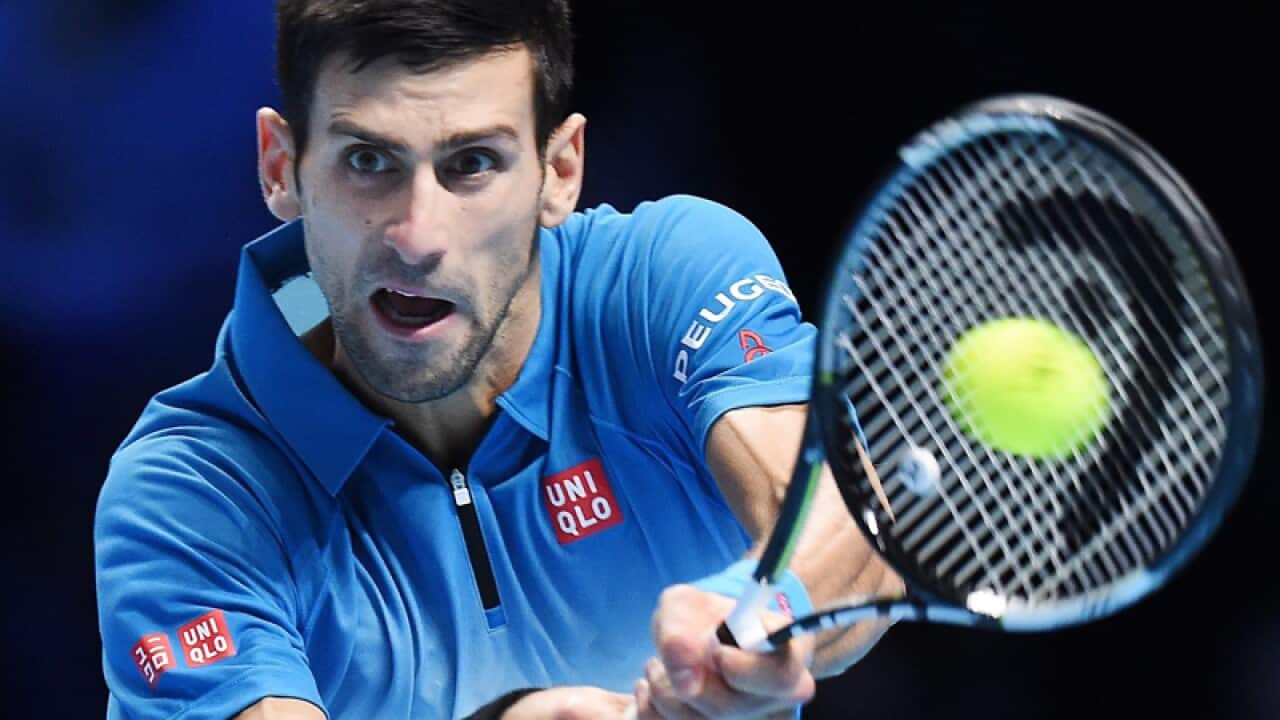 Serbia's Novak Djokovic