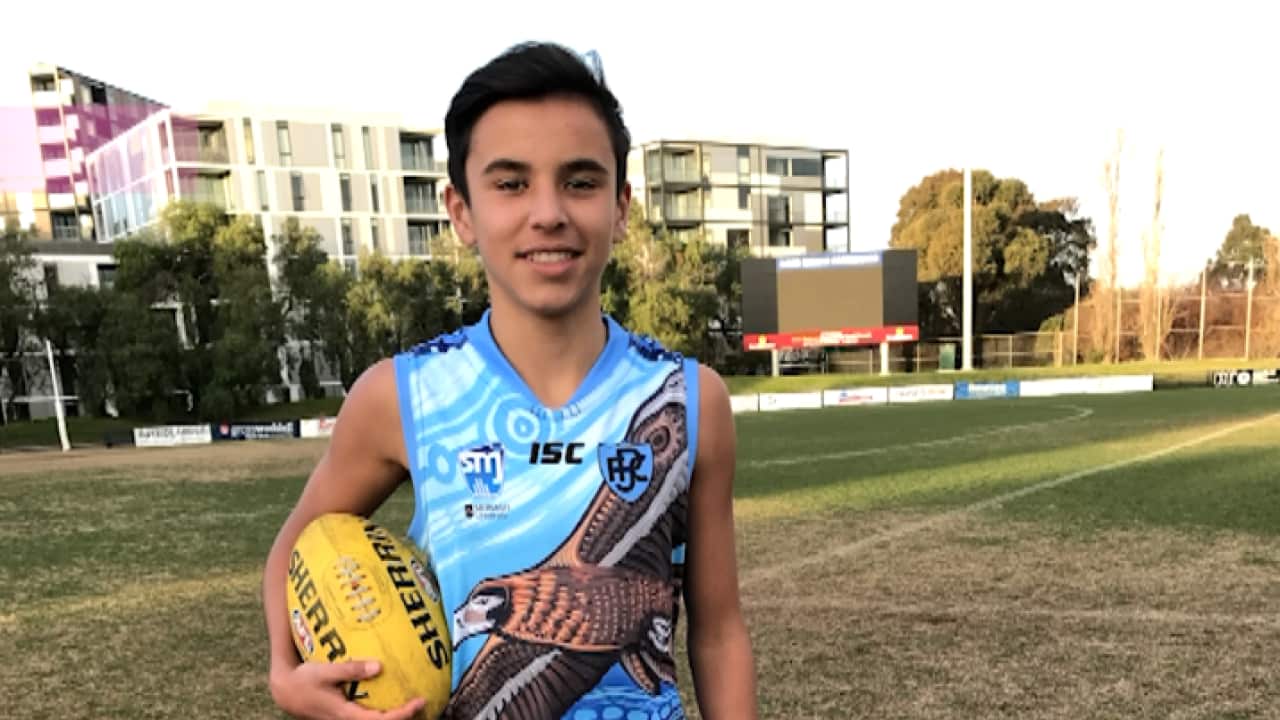 Jack Peris is awarded NAIDOC 2018's Sportsperson of the Year