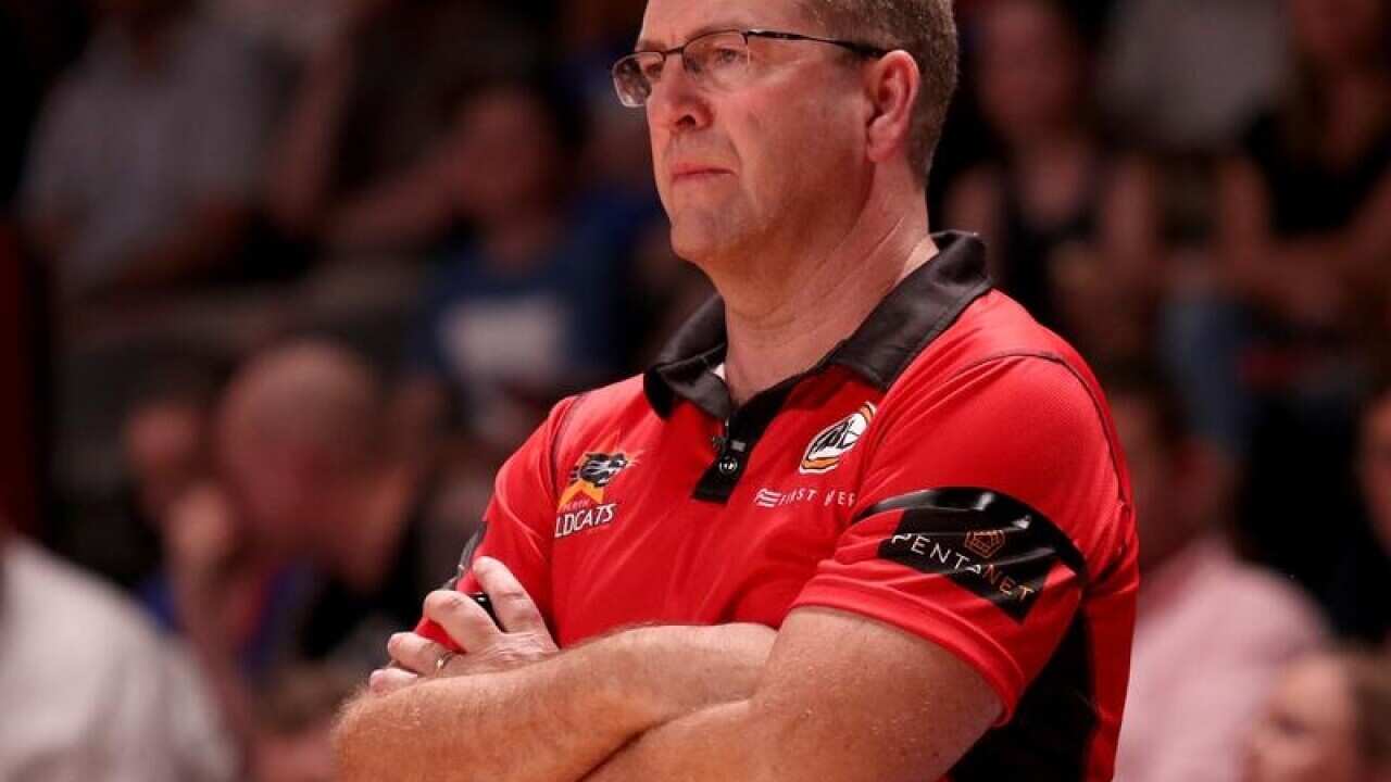 Perth Wildcats coach Trevor Gleeson