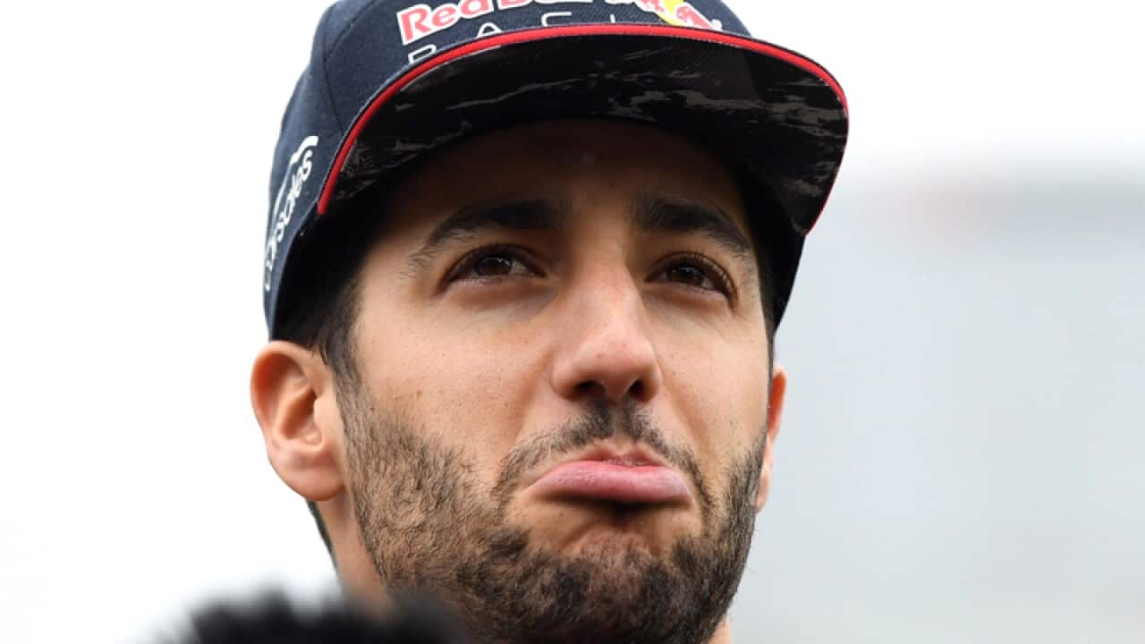 Australian Formula One driver Daniel Ricciardo